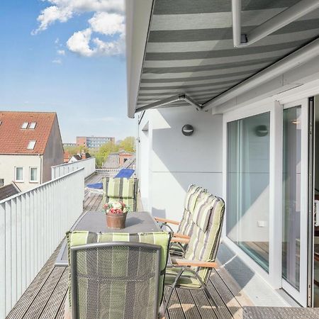 Ferienwohnung Vis à vis zum Schloss Husum  Exterior foto